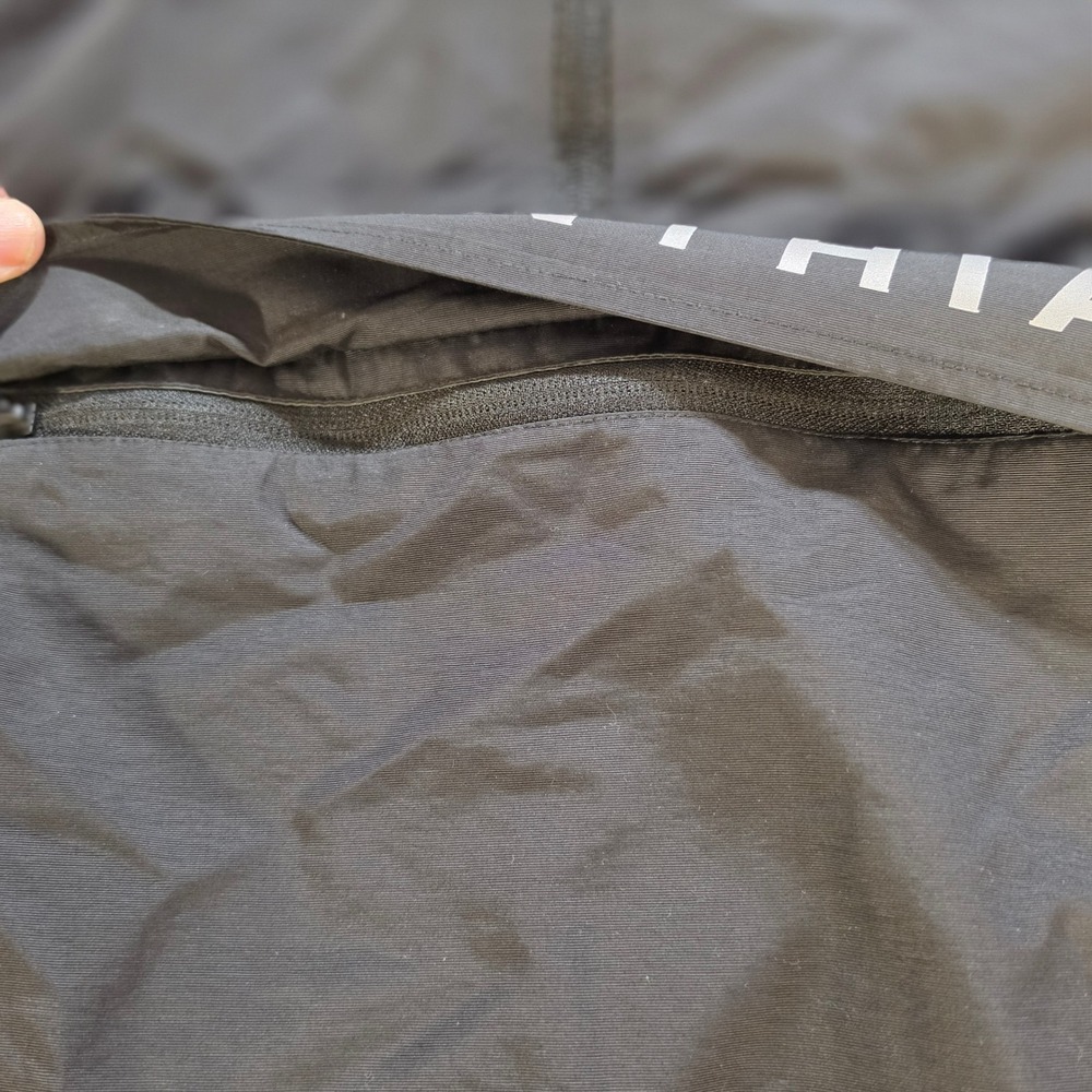 Independent Trading Co Carinthia Windbreaker Jacket Black Quarter Zip Mens 3XL - Picture 9 of 13